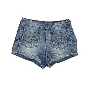 Mudd Denim Shorts with Side Zipper